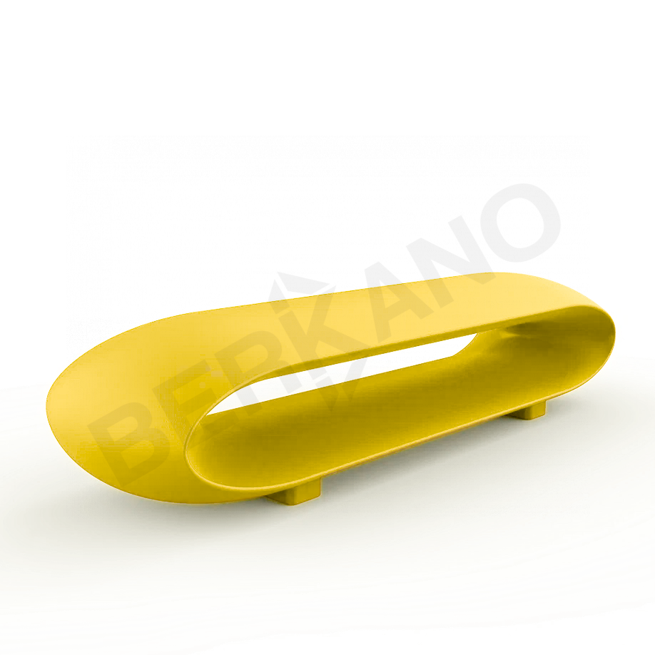 Скамейка Hoop желтого цвета - фото 1