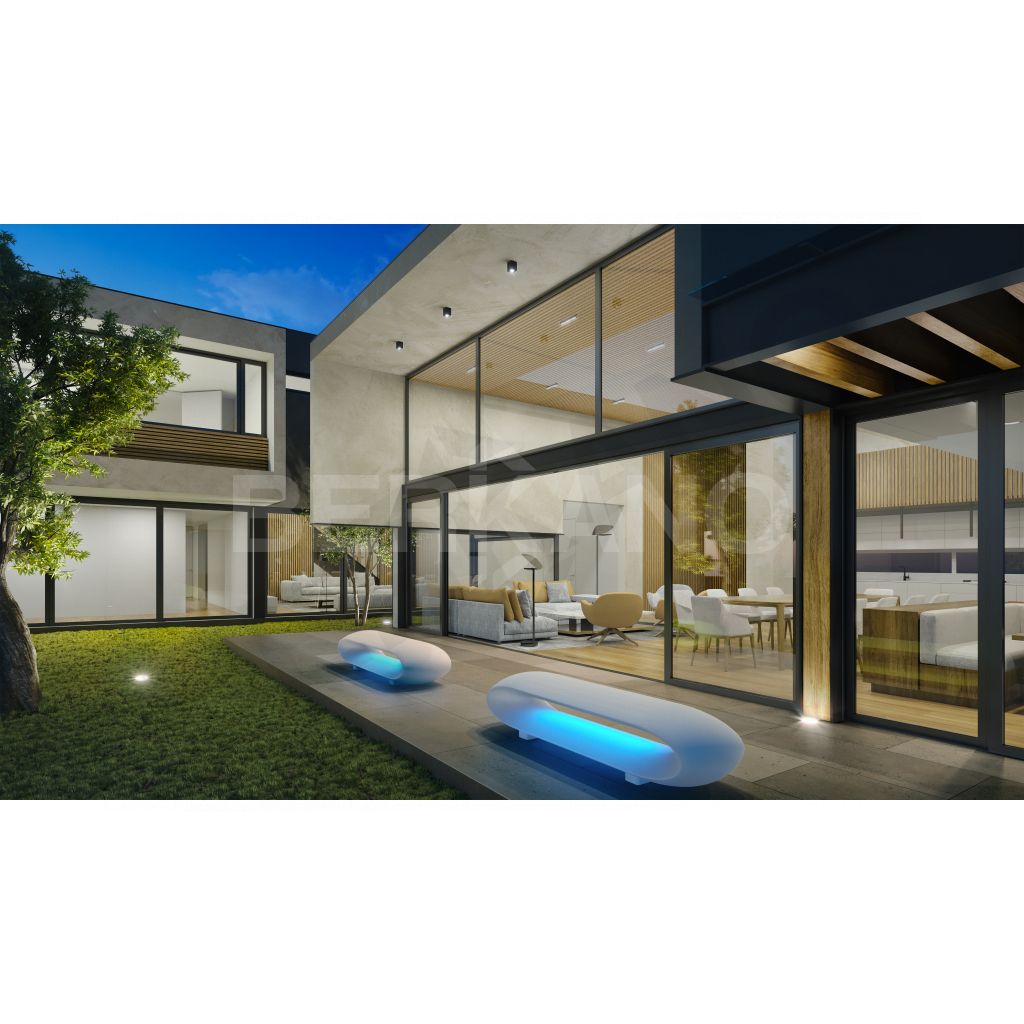 Скамейка Hoop Black Granite RGB - фото 3