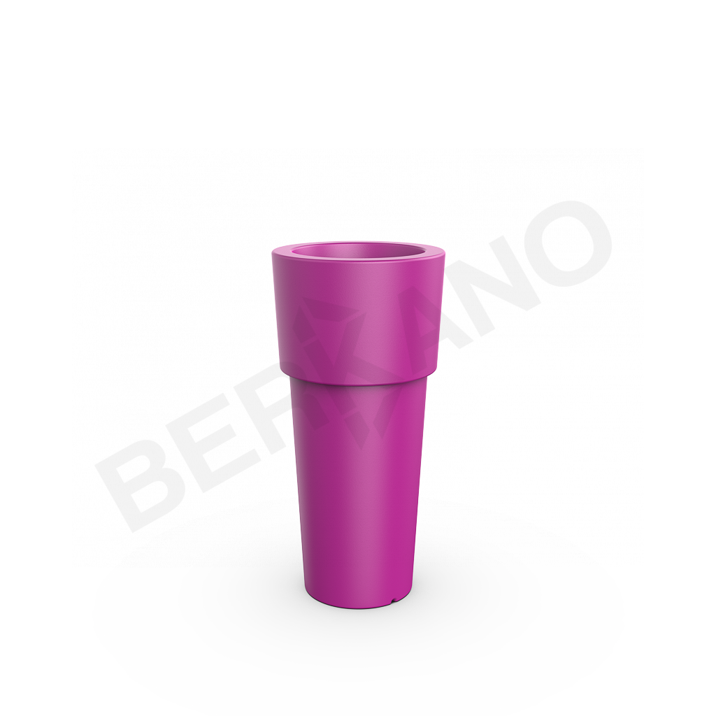 Кашпо Ray 80 DB фиолетового цвета - фото 1