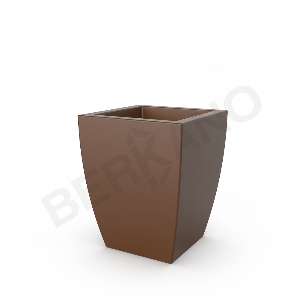 Кашпо Tenero 60 DB коричневого цвета - фото 1