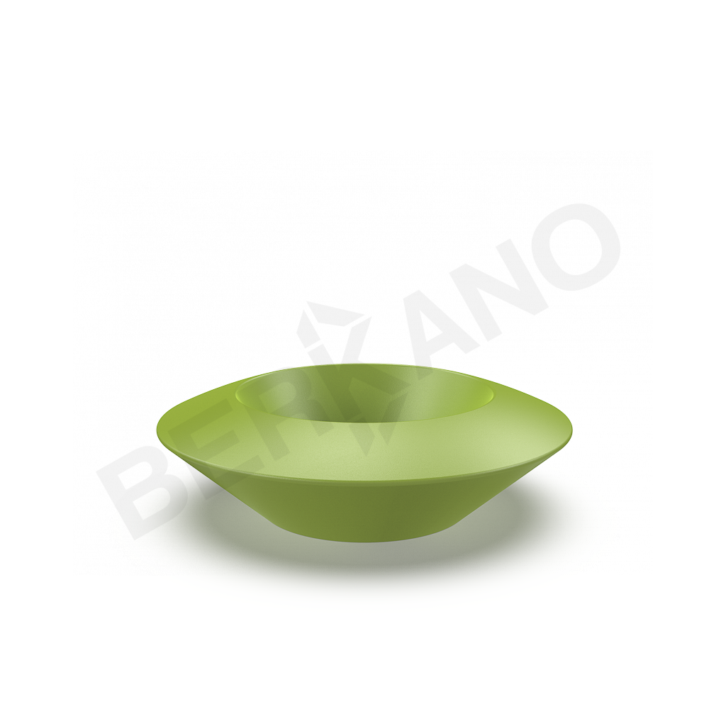 Кашпо Scodella 80 DB зеленого цвета - фото 1