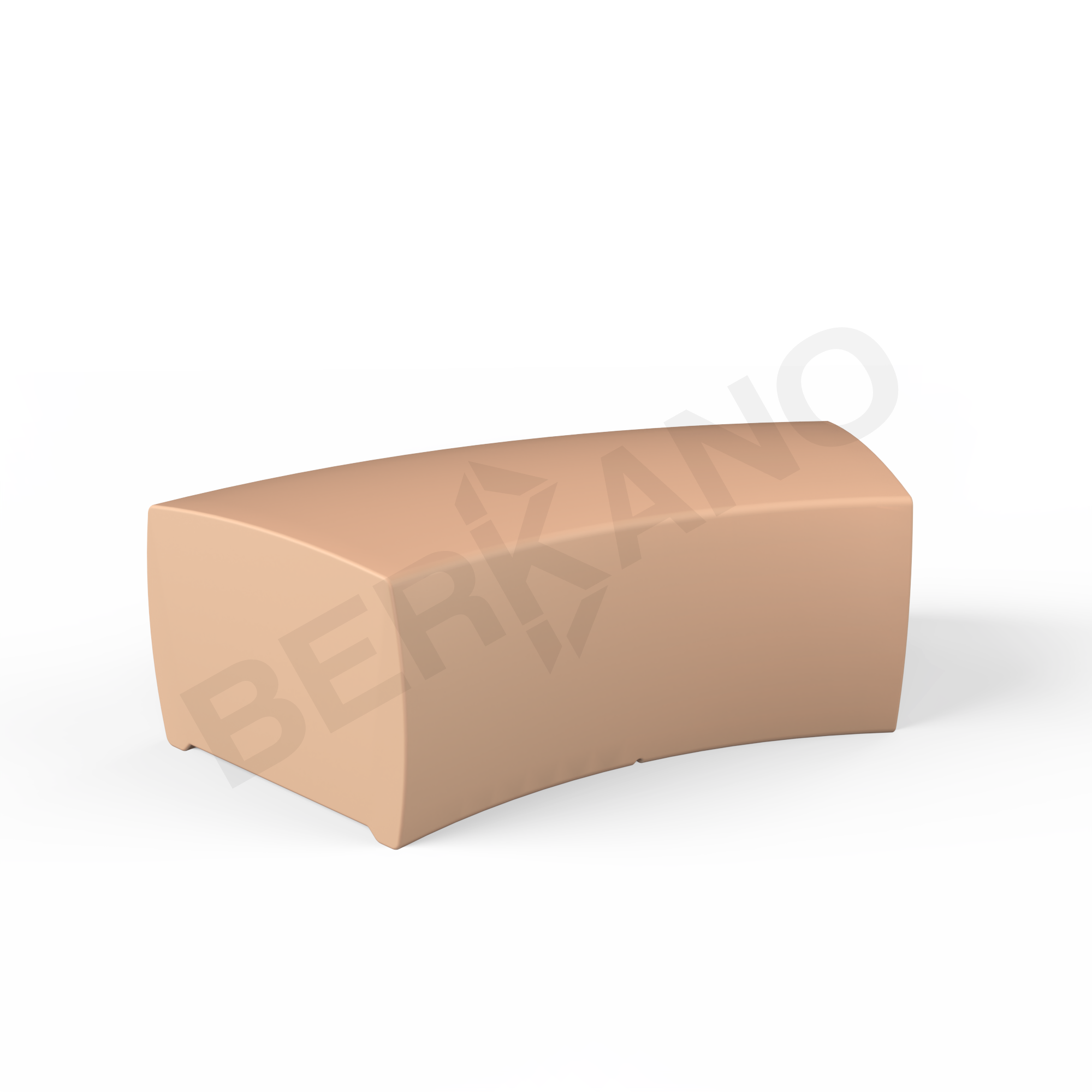 Скамья Track Arc Terracotta - фото 1