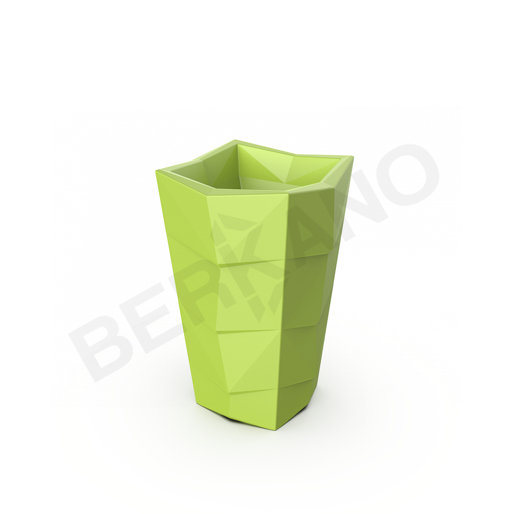 Кашпо Agava 85 зеленого цвета - фото 1