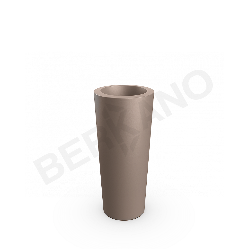 Кашпо Keila 90 DB кофейного цвета - фото 1