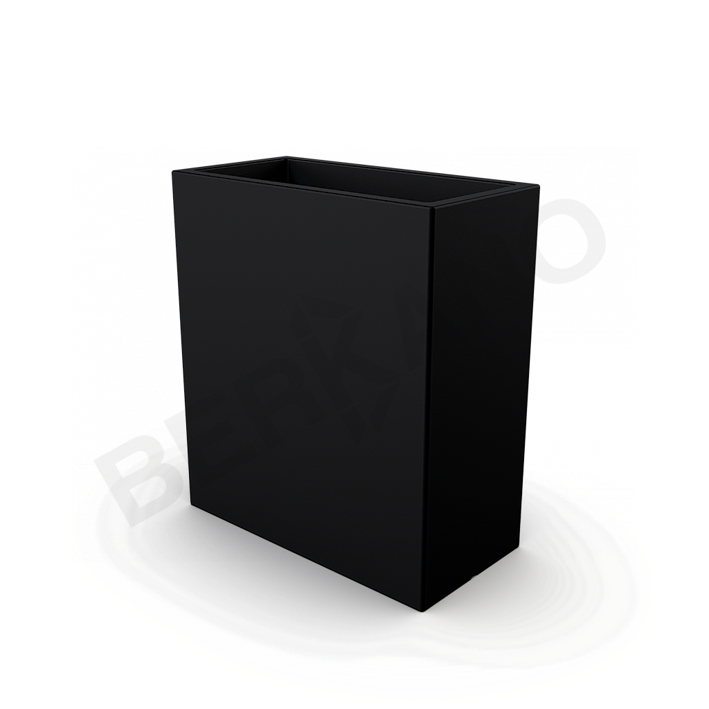 Кашпо Cubric 90*80 DB черного цвета - фото 1