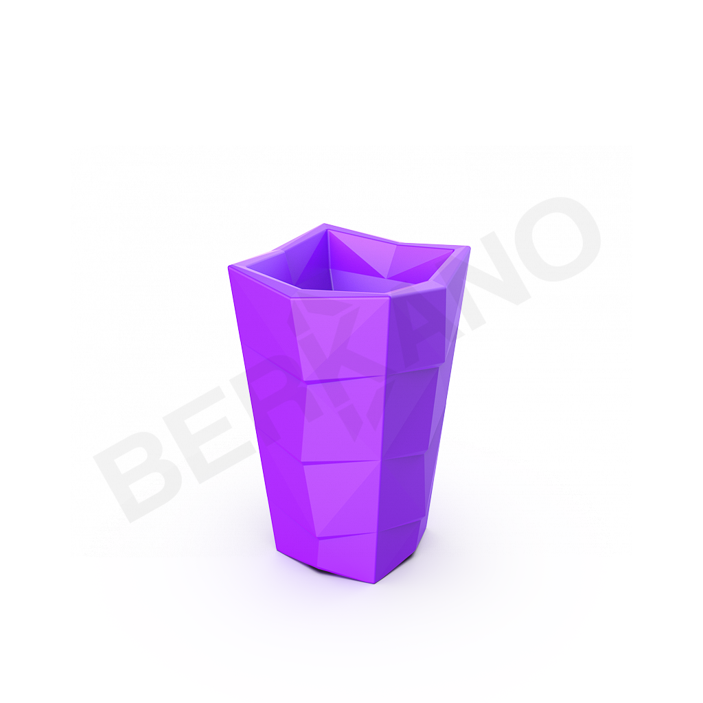 Кашпо Agava 70 DB сиреневого цвета - фото 1