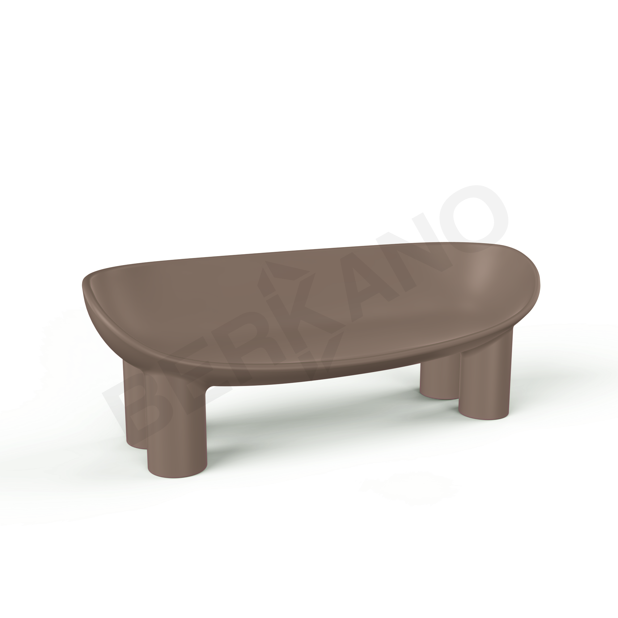 Диван SLON кофейного цвета - фото 1