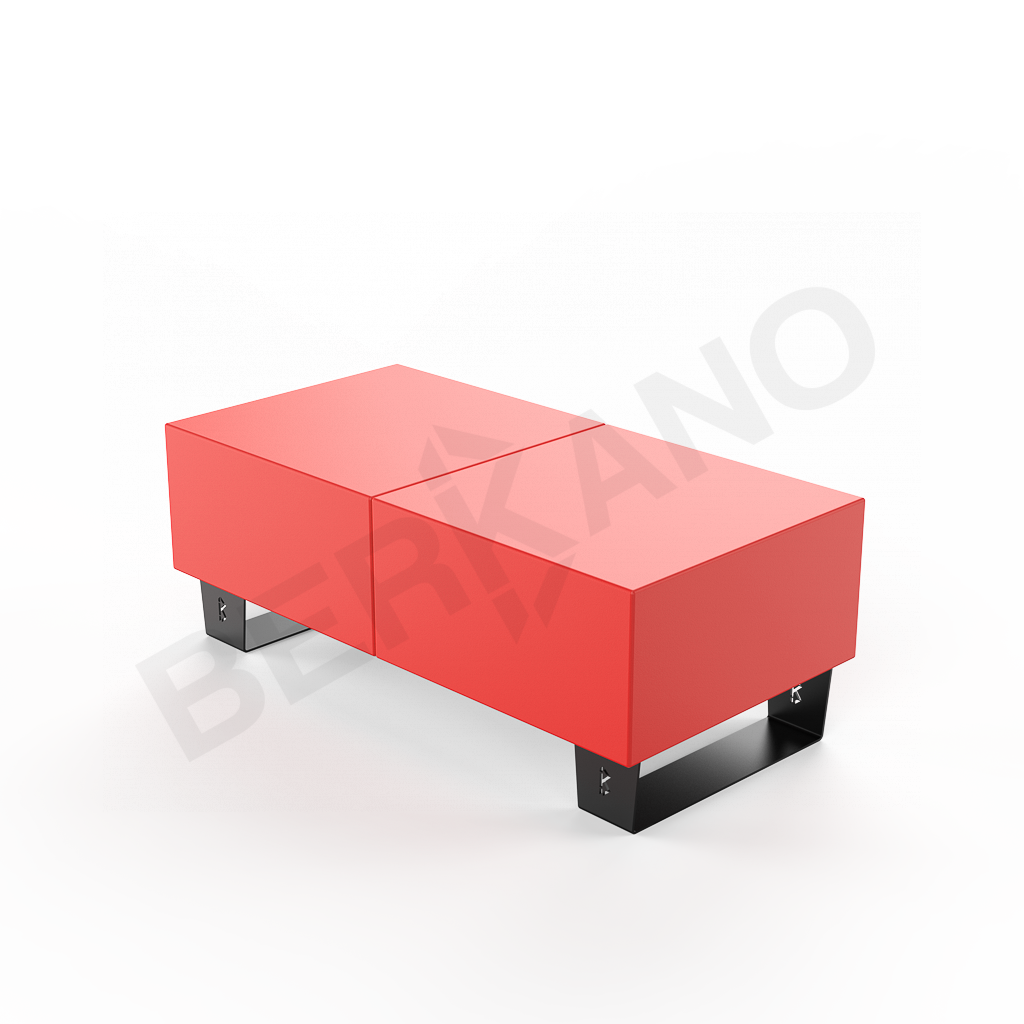 Скамейка Brick 120 Chili Red - фото 1