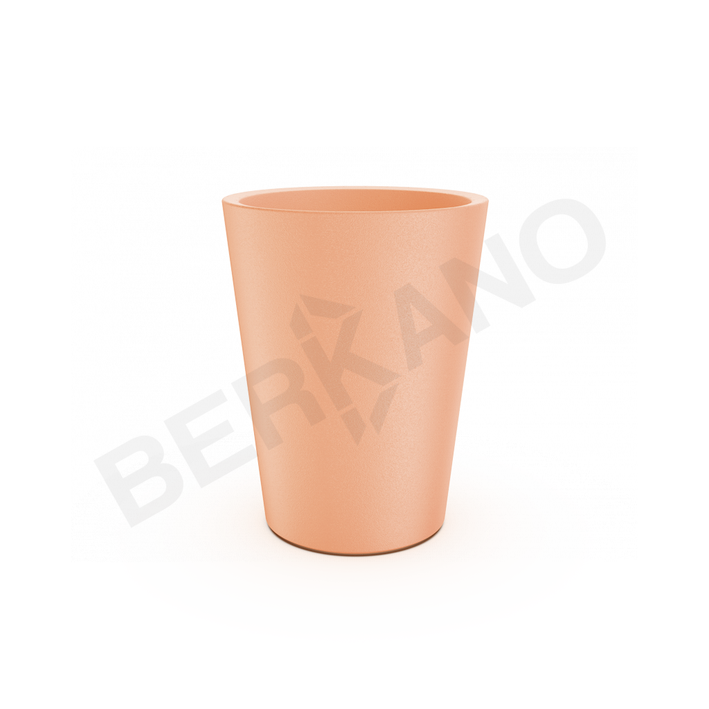 Кашпо Bloom 44 DB терракотового цвета - фото 1