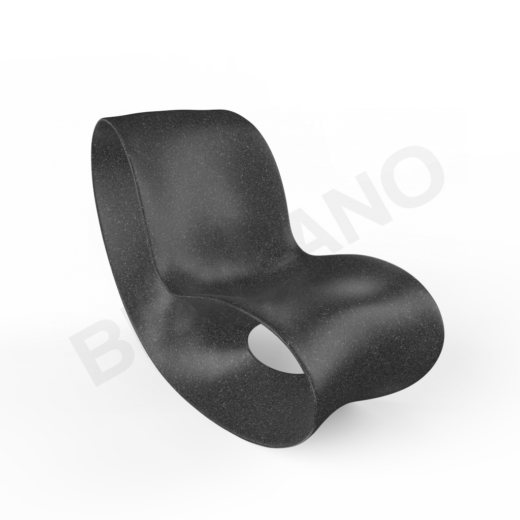 Кресло Memory цвета черный гранит - фото 1