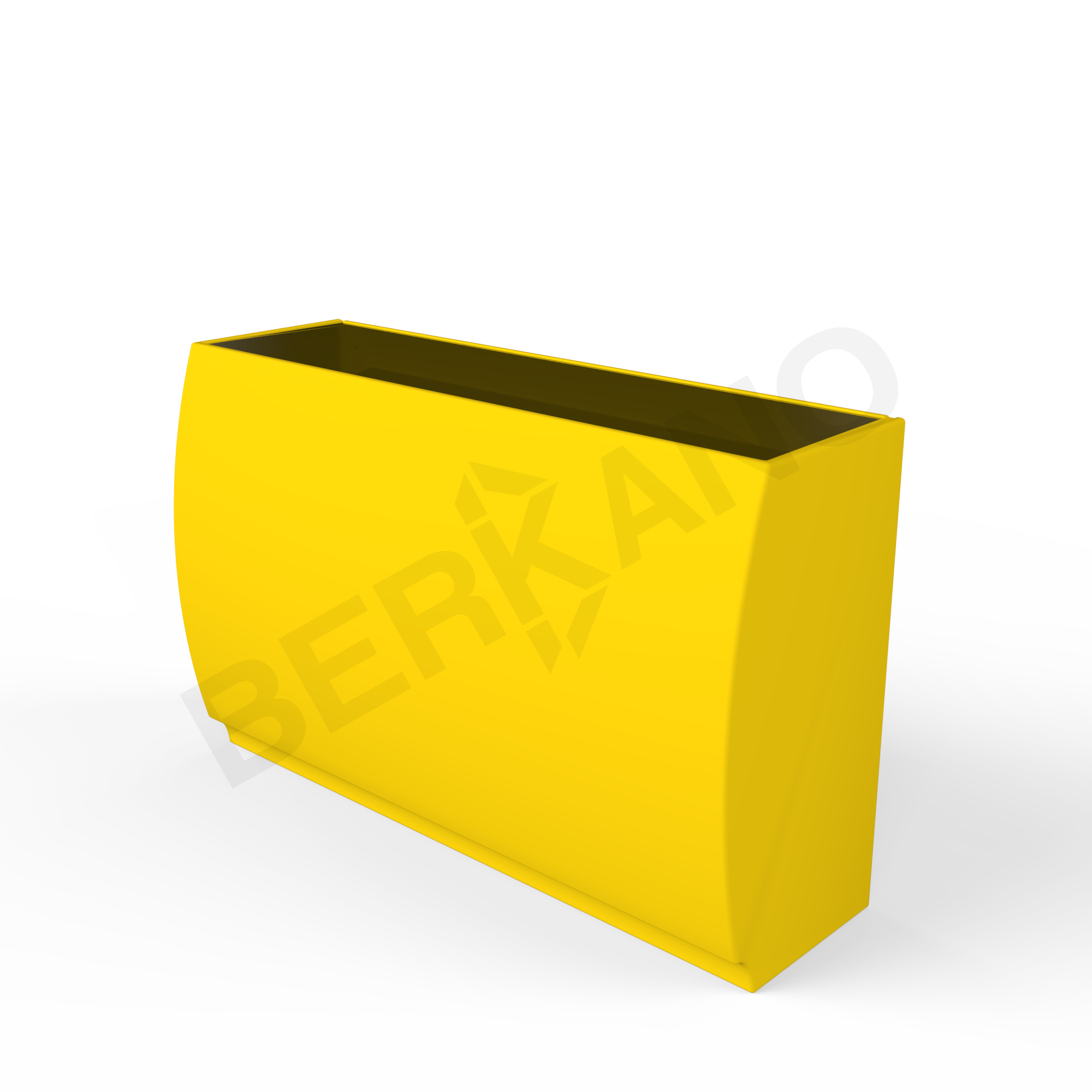 Барная стойка Grace Bar прямая желтого цвета - фото 1