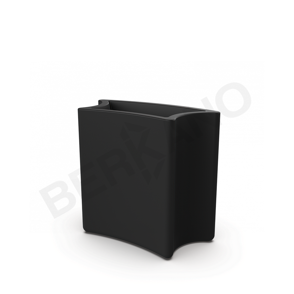 Кашпо Smoov Planter Arc DB черного цвета - фото 1