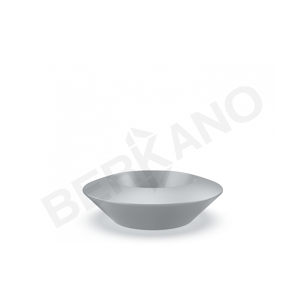 Кашпо Scodella 60 DB серого цвета - фото 1