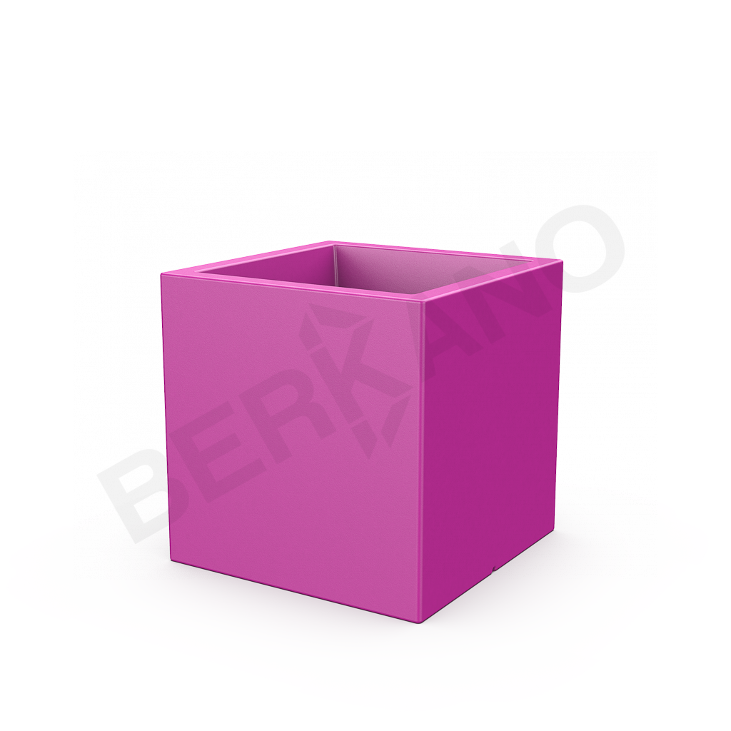 Кашпо Quarter 60 DB фиолетового цвета - фото 1