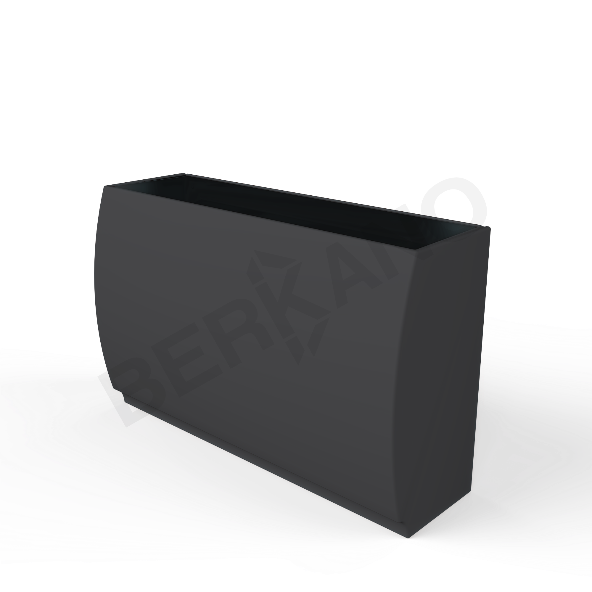 Барная стойка Grace Bar прямая графитового цвета - фото 1