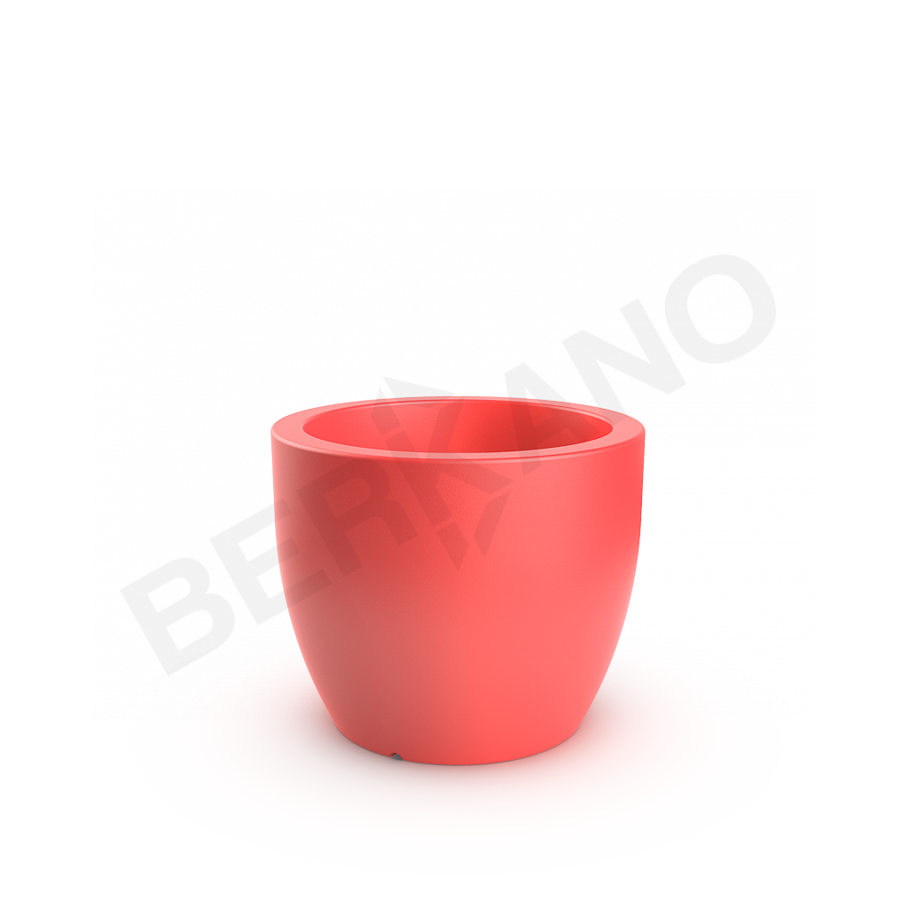 Кашпо Tigel 43 DB красного цвета - фото 1
