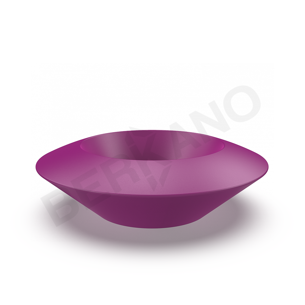 Кашпо Scodella 100 DB фиолетового цвета - фото 1