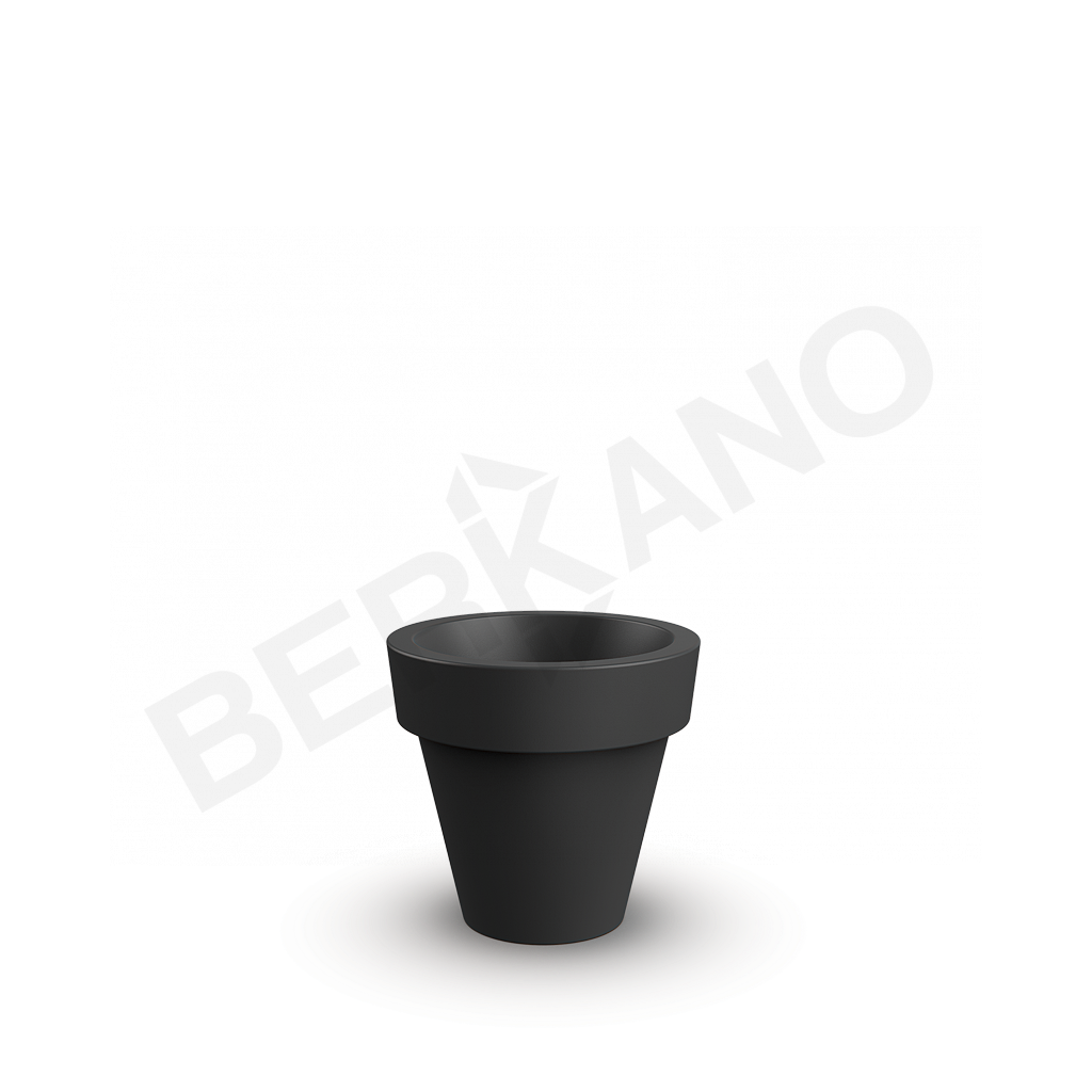 Кашпо Classic 60 черного цвета - фото 1