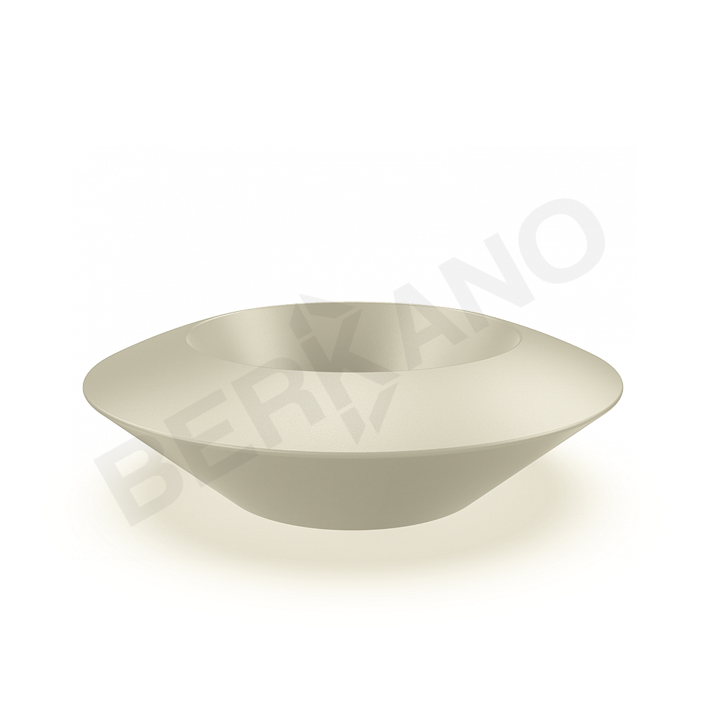 Кашпо Scodella 100 DB бежевого цвета - фото 1