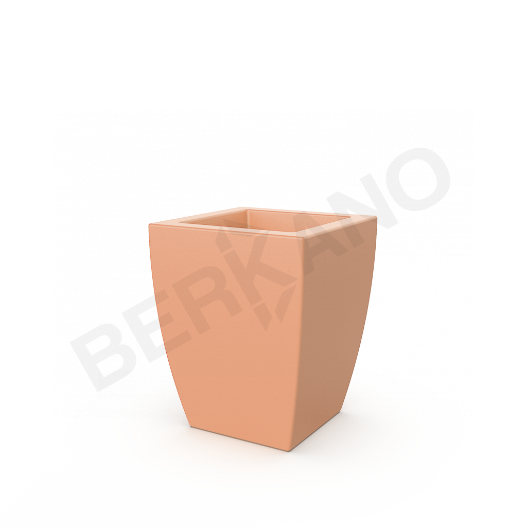 Кашпо Tenero 50 DB терракотового цвета - фото 1