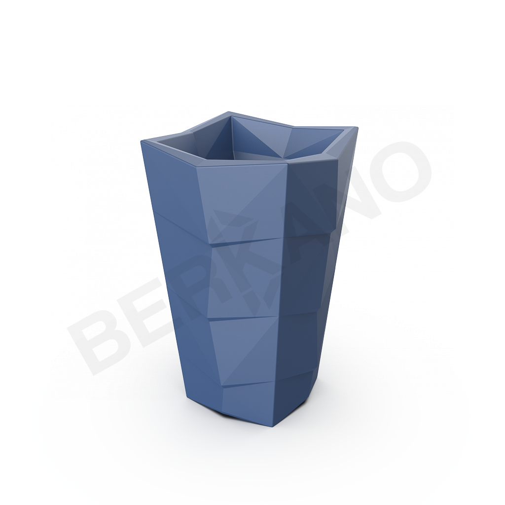 Кашпо Agava 100 DB синего цвета - фото 1