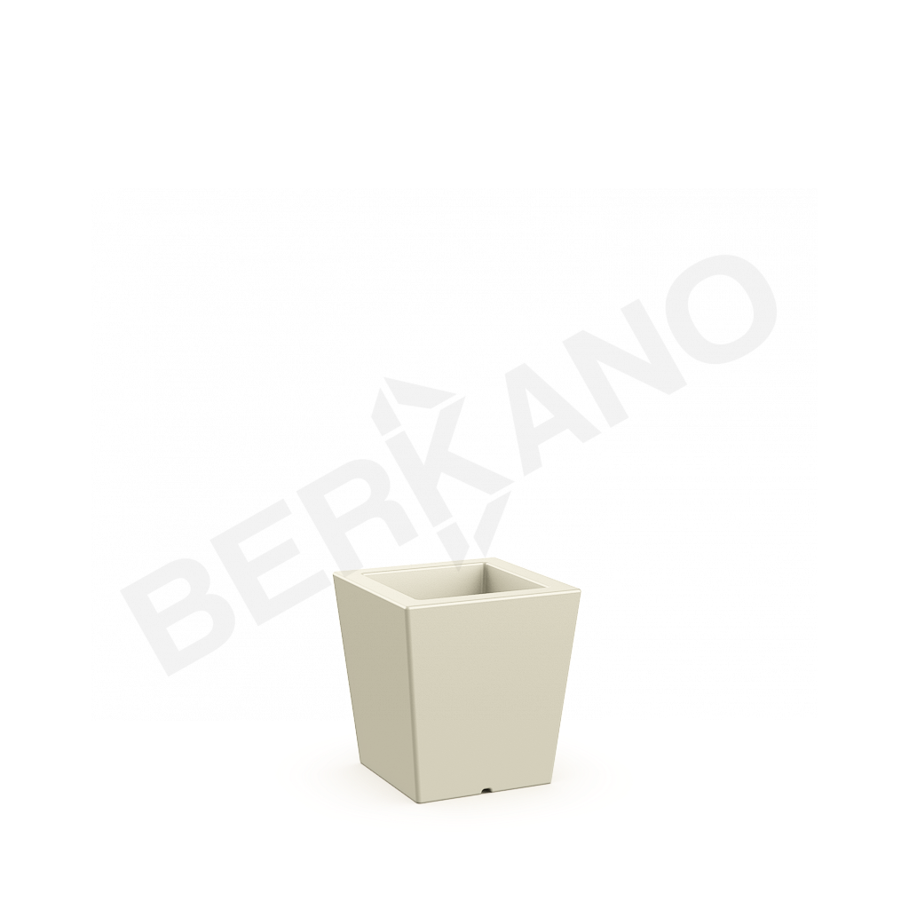 Кашпо Trapezio 42V DB бежевого цвета - фото 1