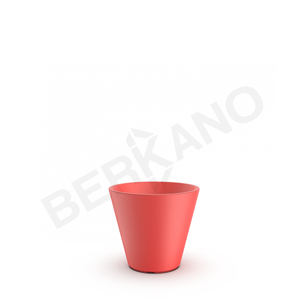 Кашпо Bliss 33 красного цвета - фото 1