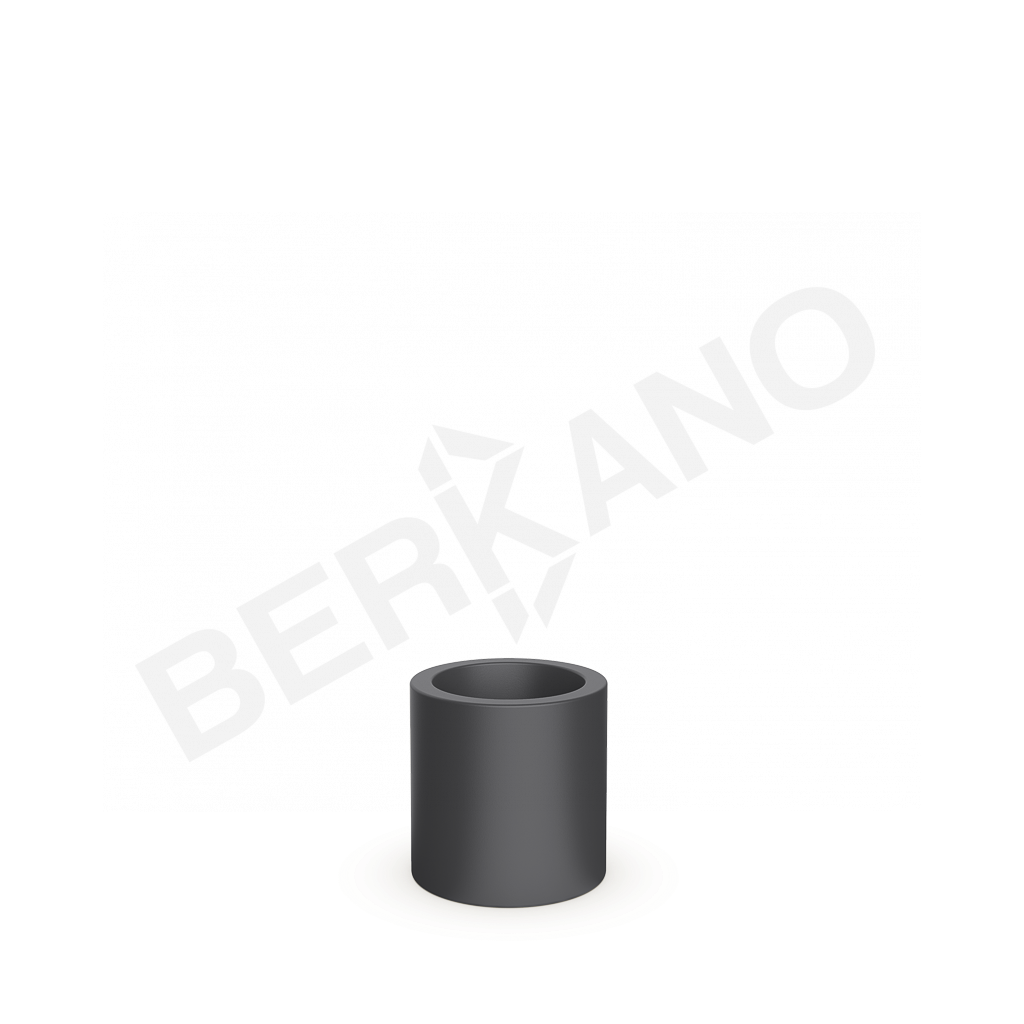 Кашпо Cilindro 30 графитового цвета - фото 1