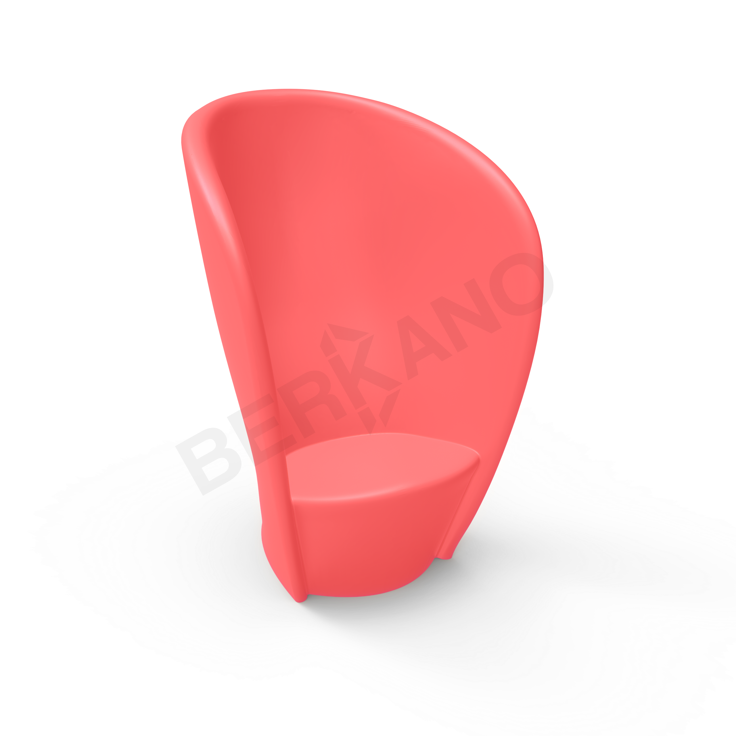 Кресло Harmony красного цвета - фото 1