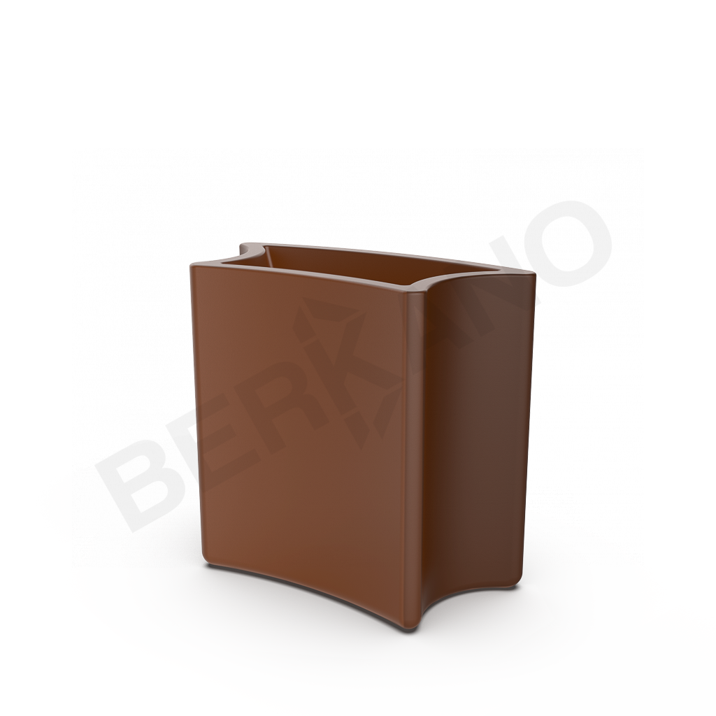 Кашпо Smoov Planter Arc DB коричневого цвета - фото 1