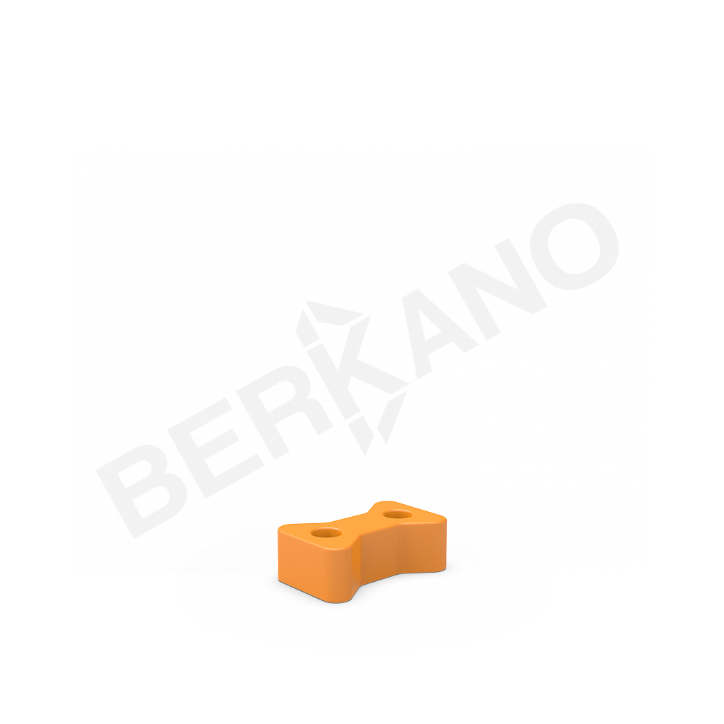 Клипса nut оранжевого цвета - фото 1