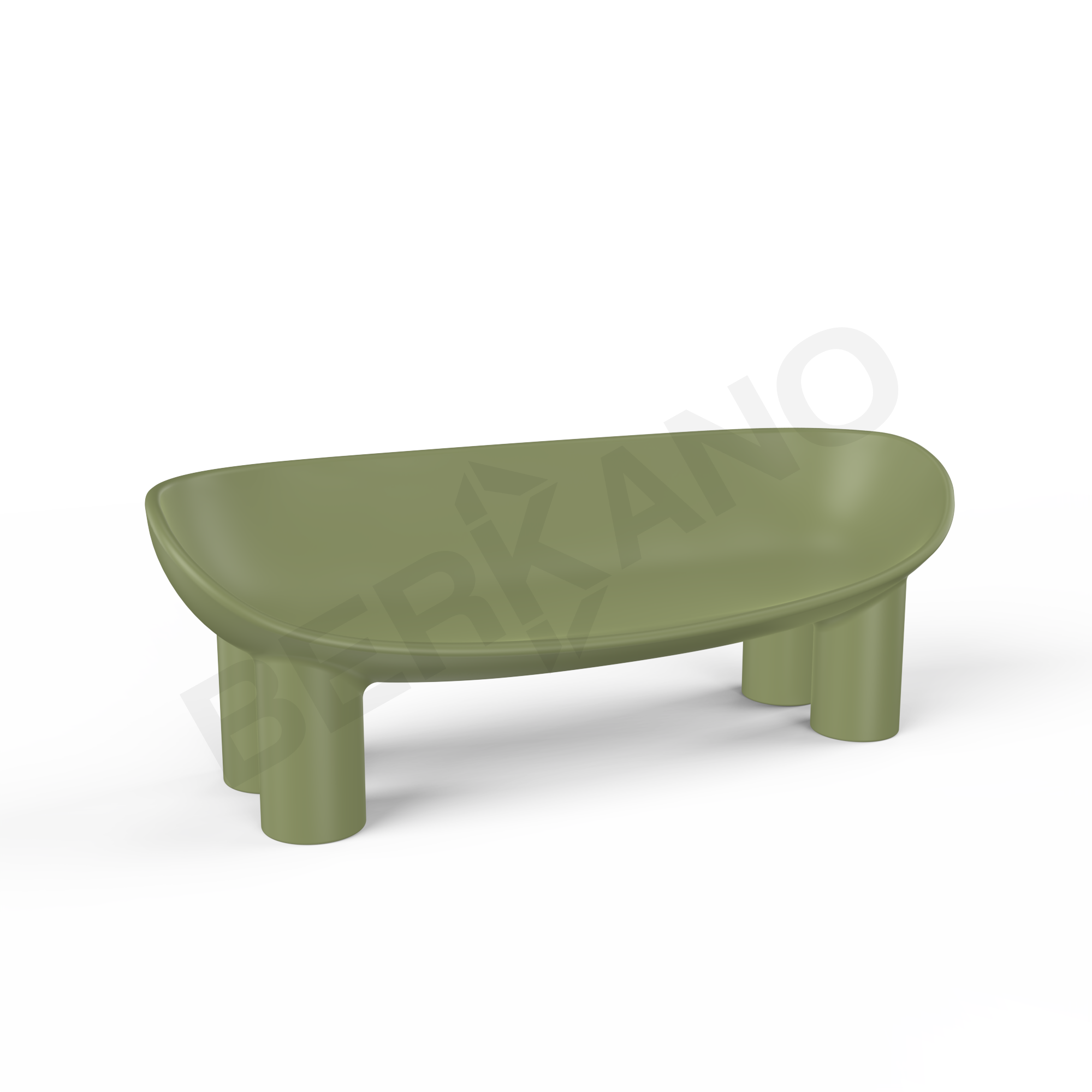 Диван SLON темно-зеленого цвета - фото 1