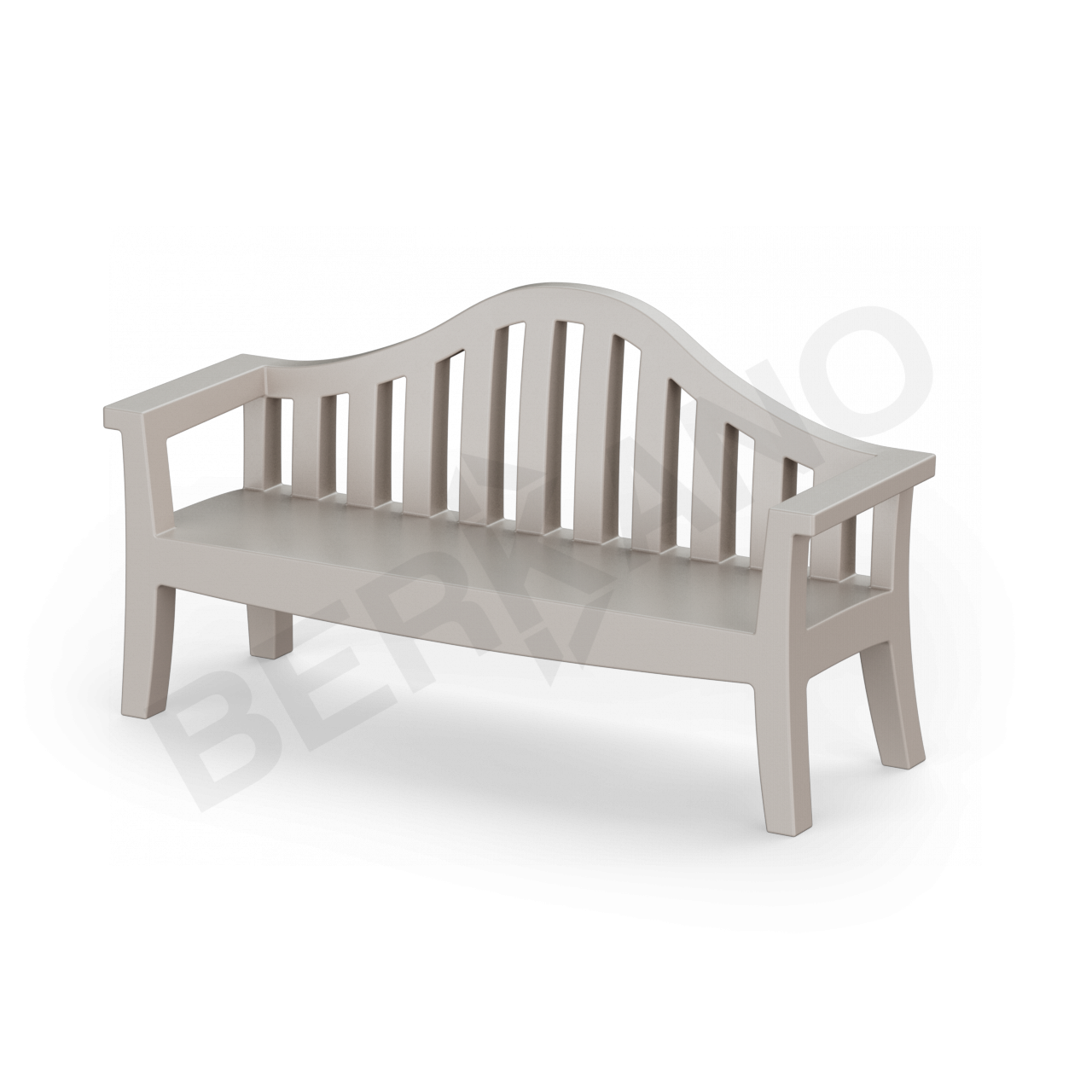 Скамейка Province кофейного цвета - фото 1