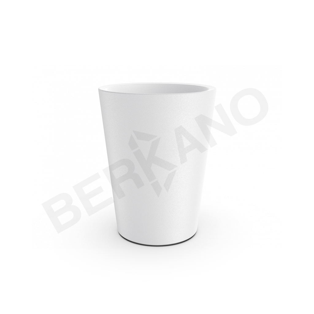 Кашпо Bloom 44 белого цвета