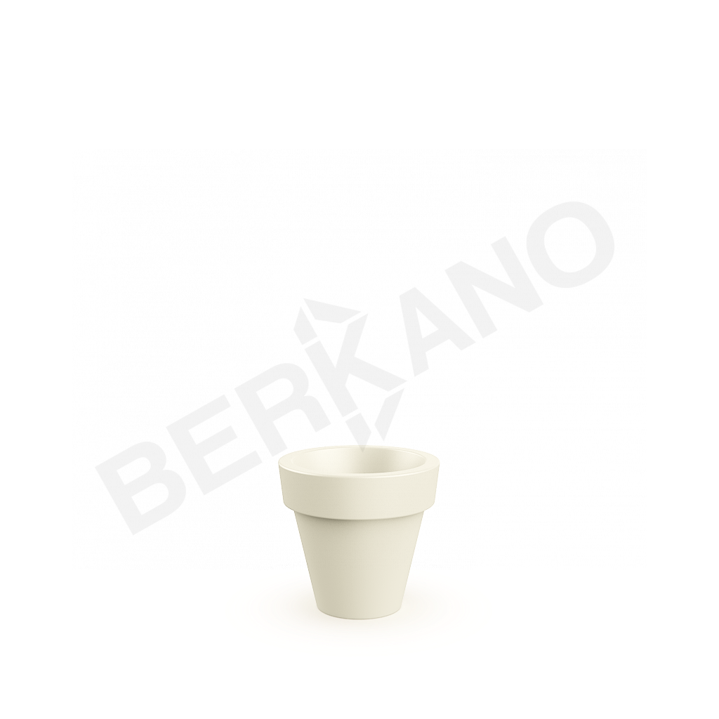 Кашпо classic 45 бежевого цвета - фото 1