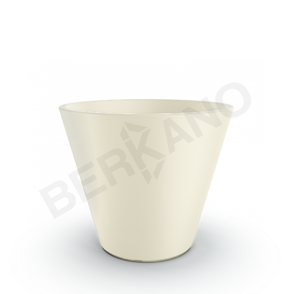 Кашпо Bliss 65 DB бежевого цвета - фото 1