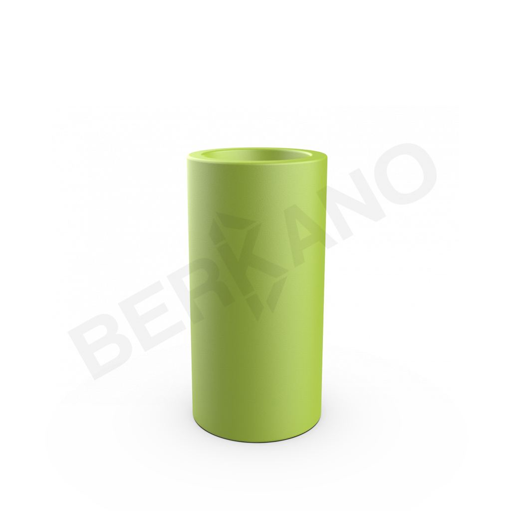 Кашпо Cilindro 60 DB зеленого цвета - фото 1