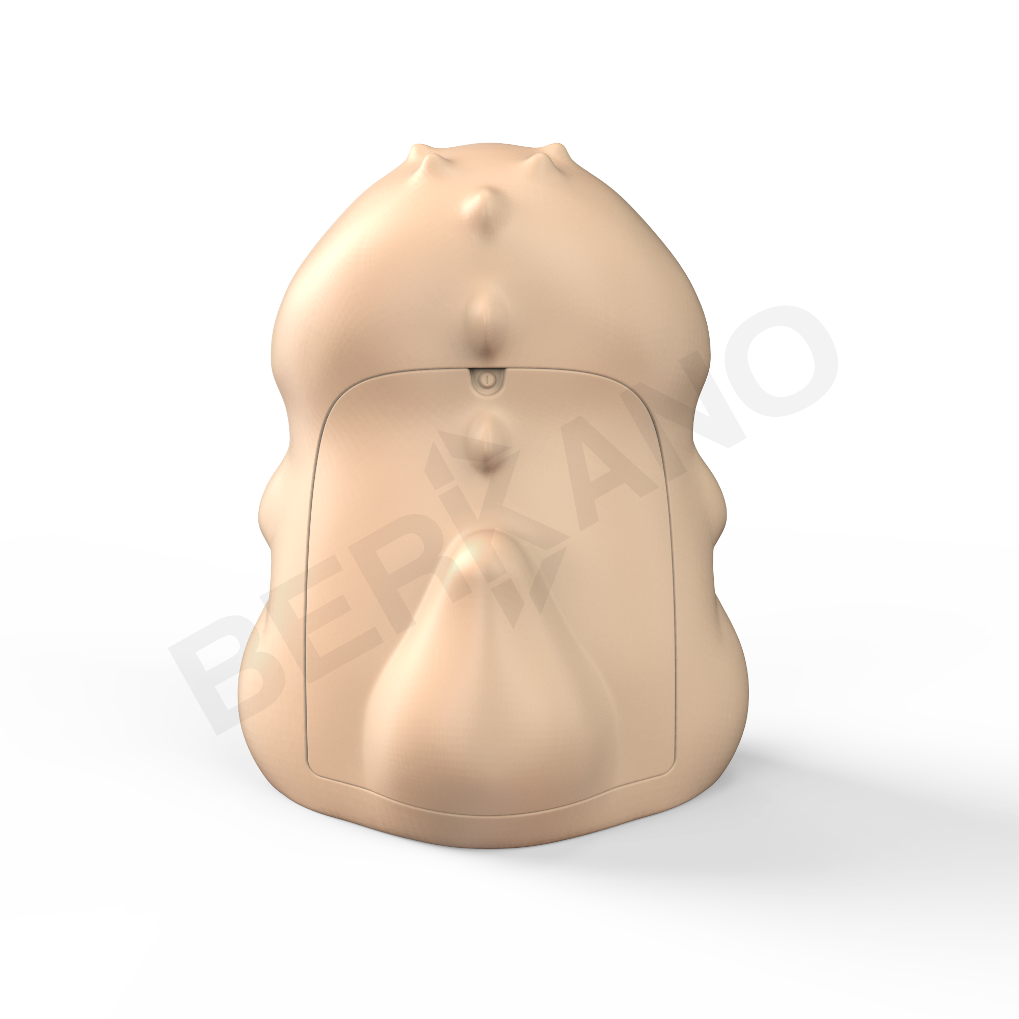 Урна детская BERKANO Croc терракотового цвета - фото 2