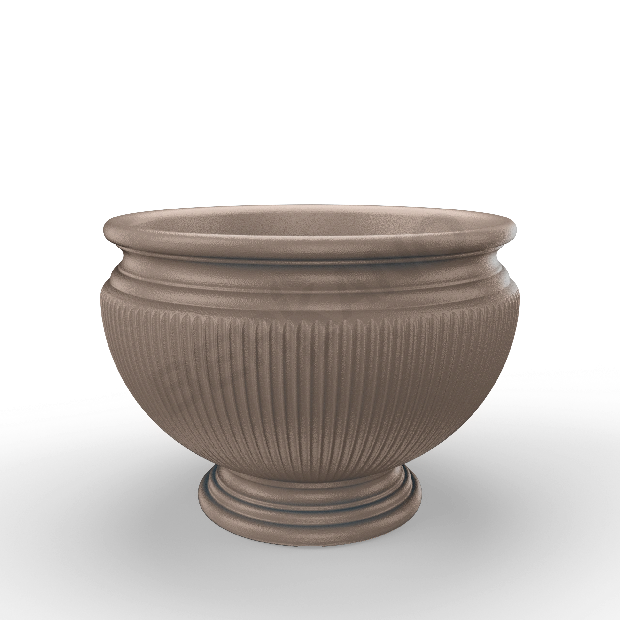 Кашпо Attica 30 кофейного цвета - фото 1