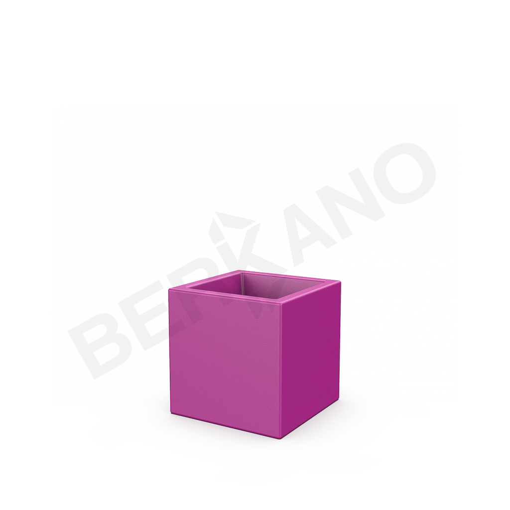 Кашпо Quarter 30 DB фиолетового цвета - фото 1