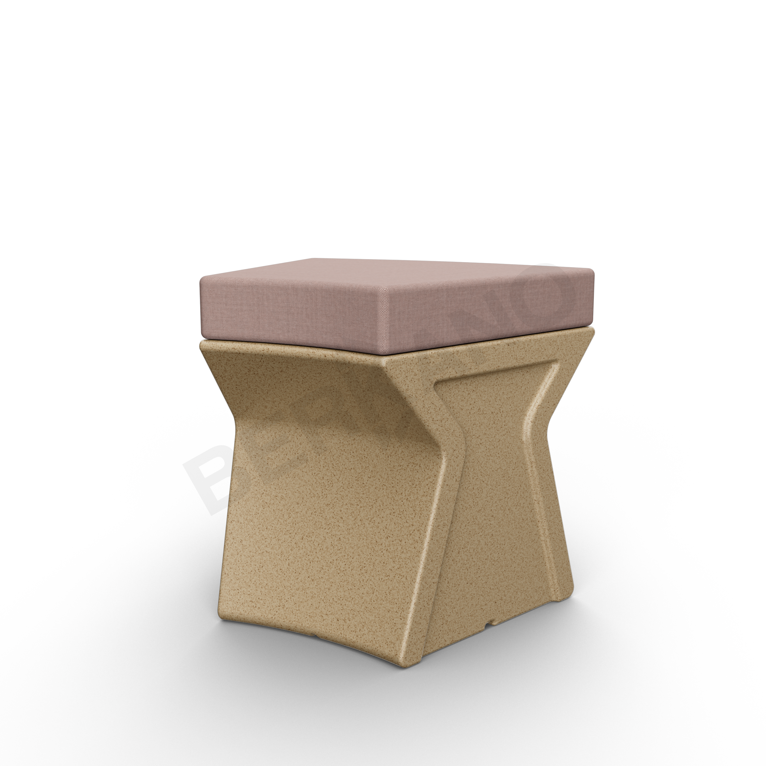 Скамейка X-seat Arc S Sand Granite / Cappuccino - фото 1