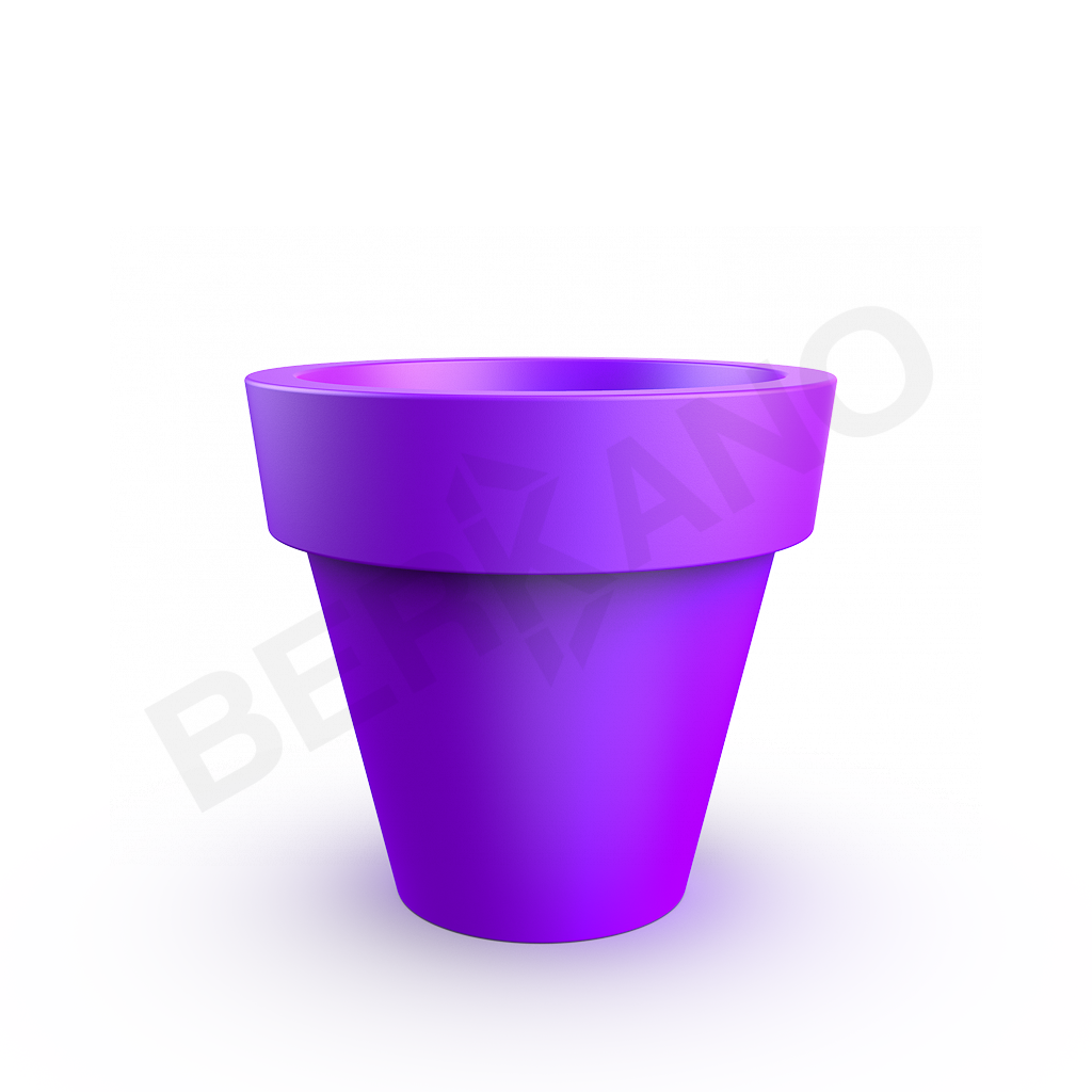 Кашпо classic 120 сиреневого цвета - фото 1