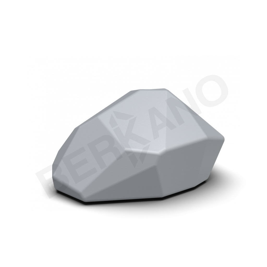 Светильник Polystone 45 серого цвета - фото 1