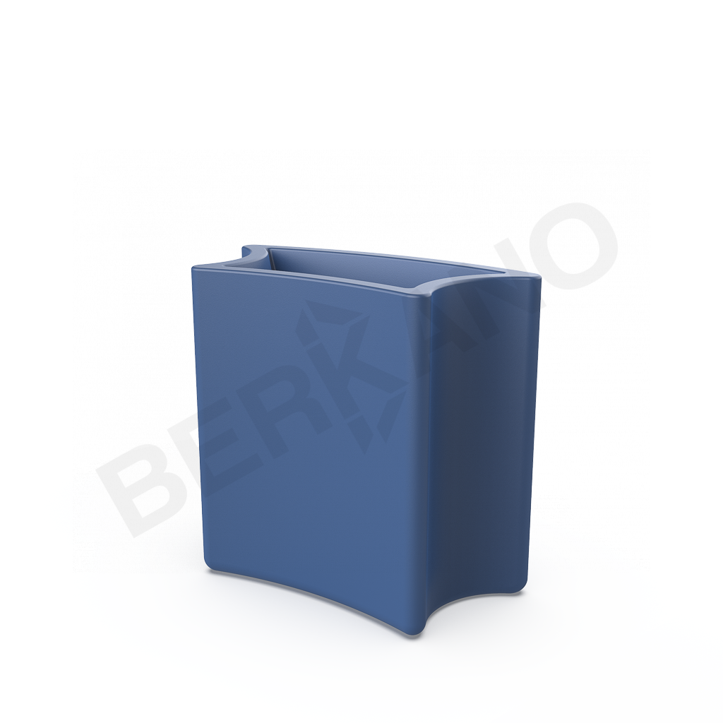 Кашпо Smoov Planter Arc DB синего цвета - фото 1