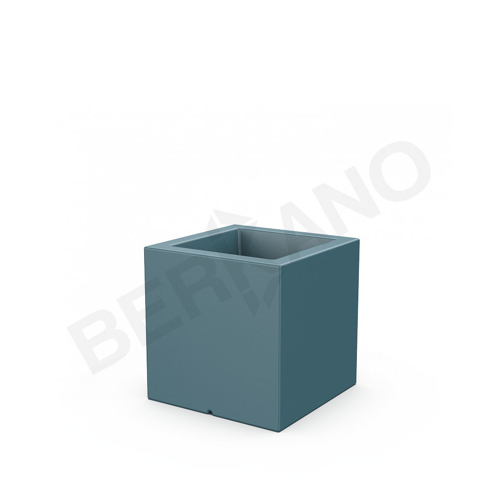 Кашпо Quarter 40 DB бирюзового цвета - фото 1