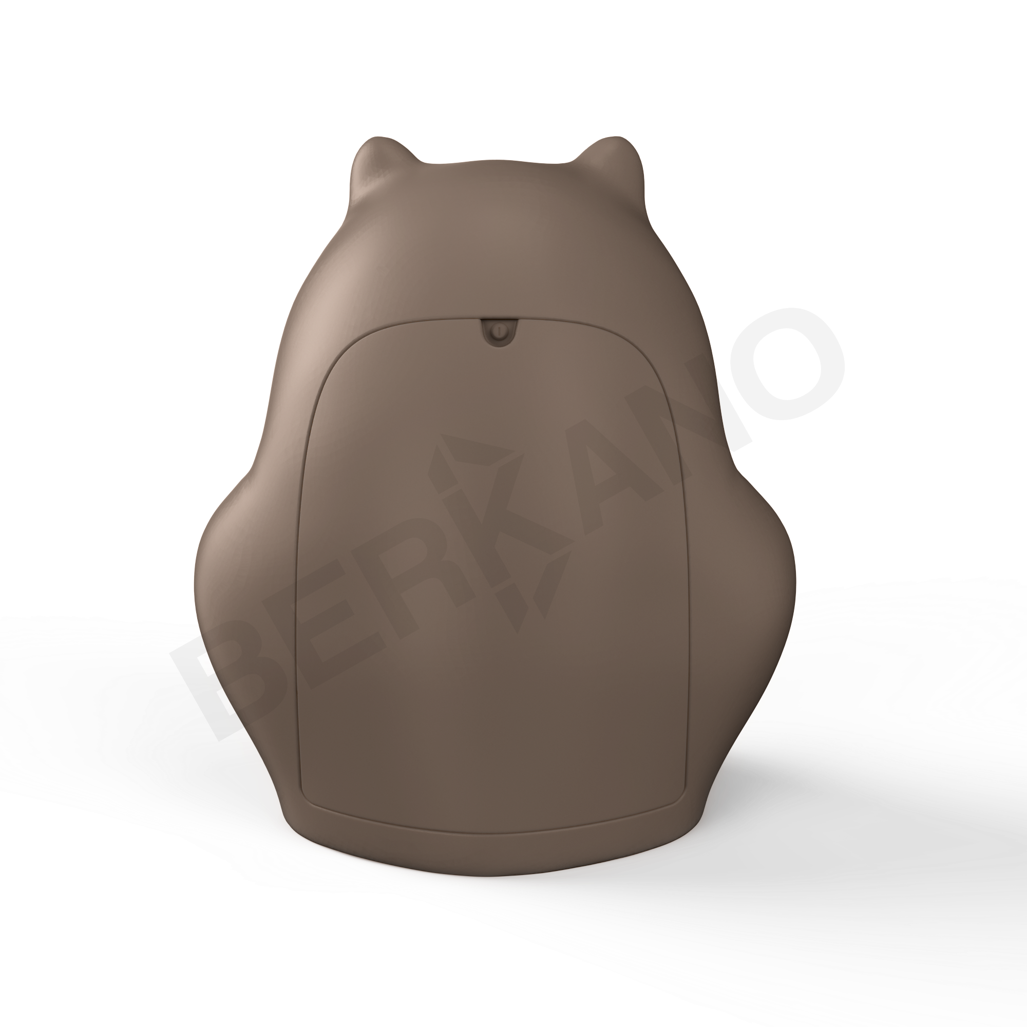 Урна детская BERKANO Frog кофейного цвета - фото 2