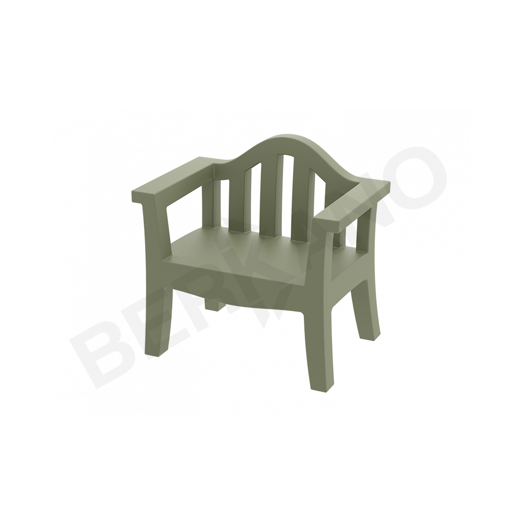 Кресло Province темно-зеленого цвета - фото 1