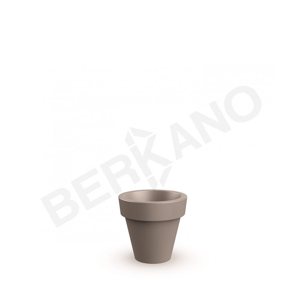 Кашпо classic 45 DB кофейного цвета - фото 1