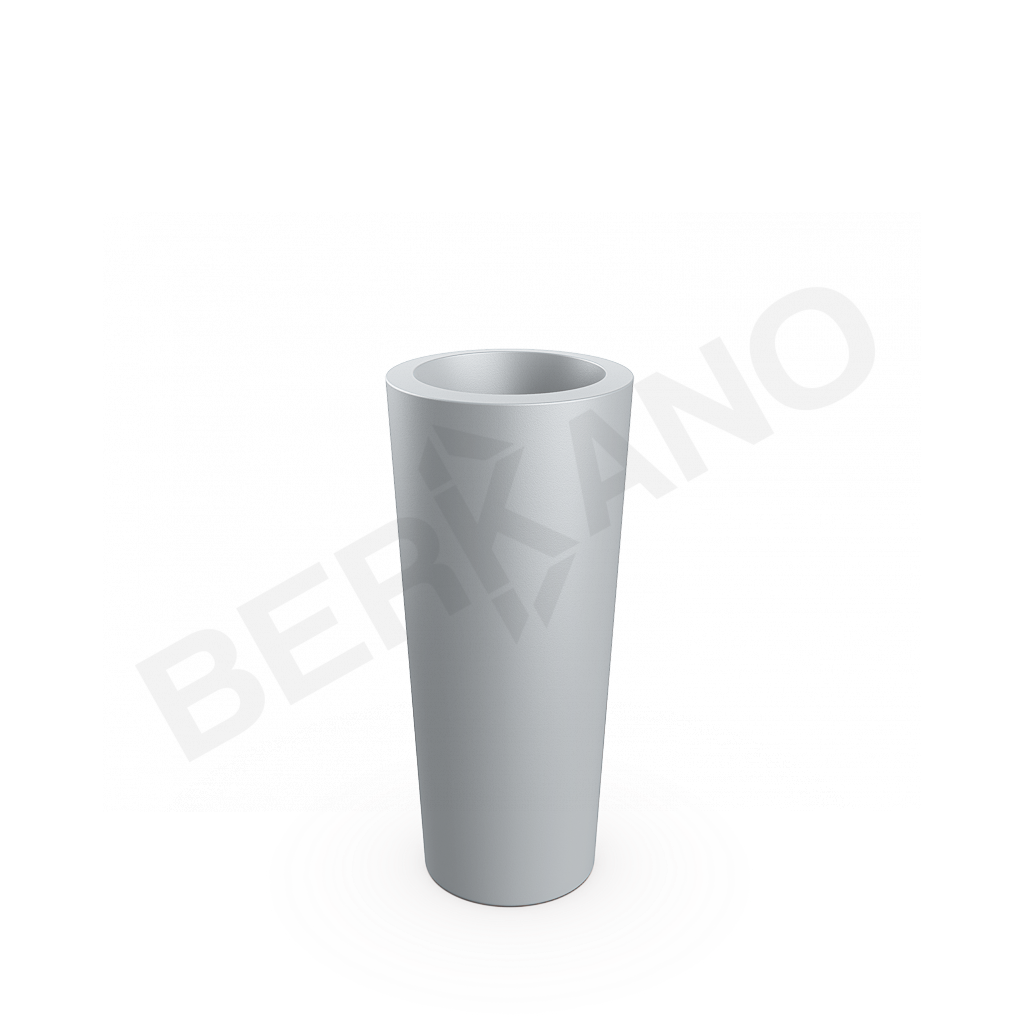 Кашпо Keila 90 DB серого цвета - фото 1