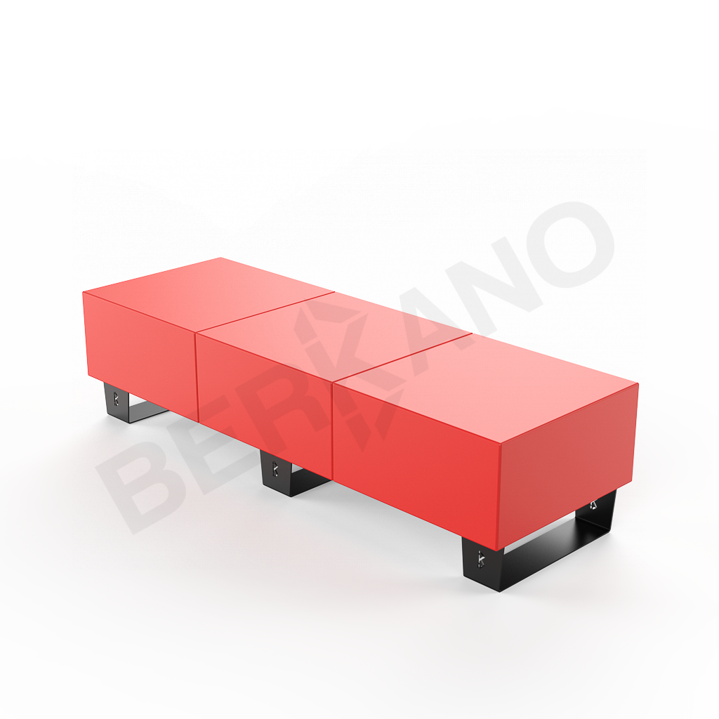 Скамейка Brick 180 Chili Red - фото 1